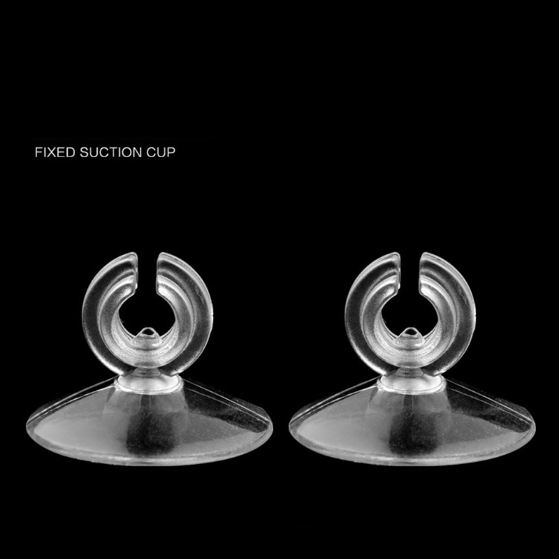 Set 10 / 20 / 50 / 100 Kẹp Cố Định Cốc Hút Bể Cá Cảnh Bằng Nhựa Tiện Dụng