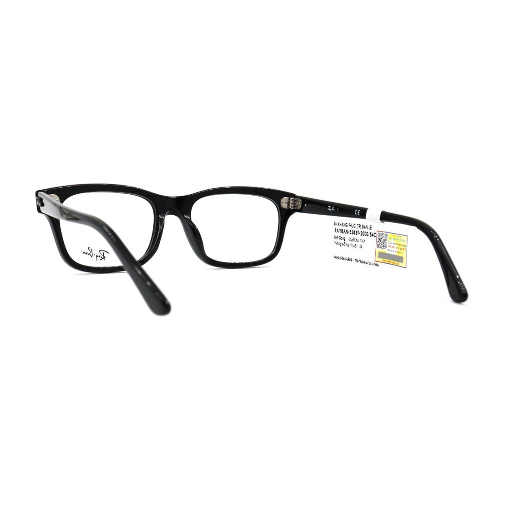 (Hàng chính hãng) Gọng kính nam nữ Rayban RB5383F (54-19-150) màu sắc thời trang, thiết kế dễ đeo bảo vệ mắt
