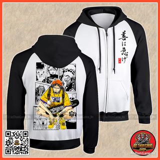BST Áo khoác One Piece Law K02 hoodie Anime Manga Trafalgar Law, có size bé cho trẻ em em | AoThunGameVn