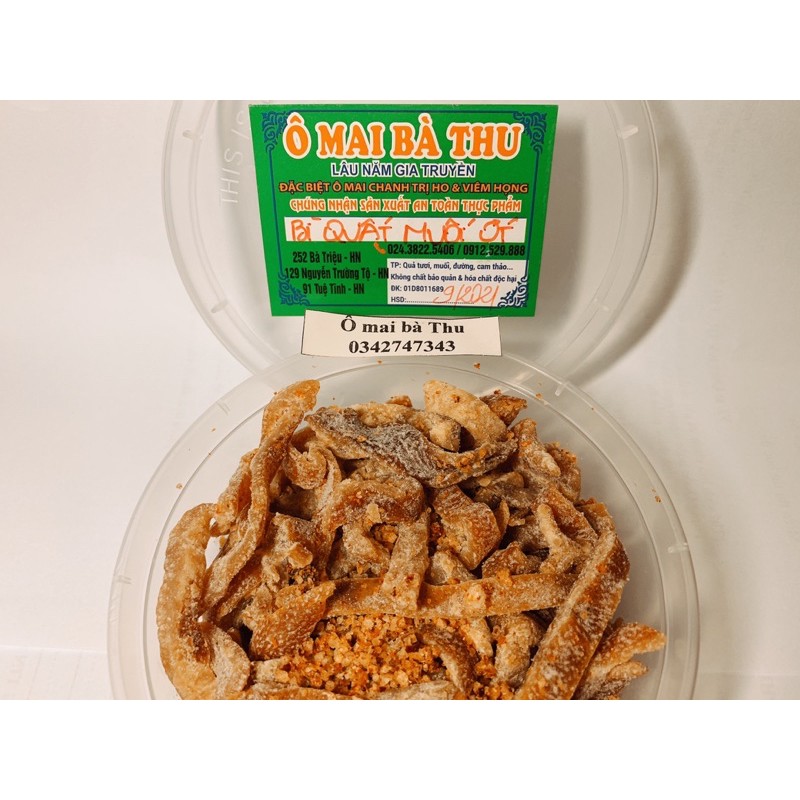 Ô MAI BÌ QUẤT MUỐI ỚT + 🎁