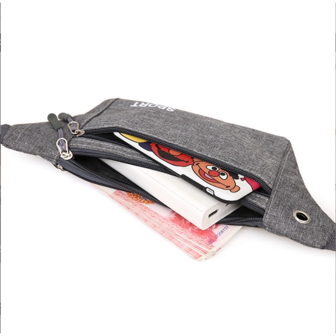 Túi thắt lưng thể thao nam nữ điện thoại di động túi tập thể dục thắt lưng túi đeo hông nhỏ