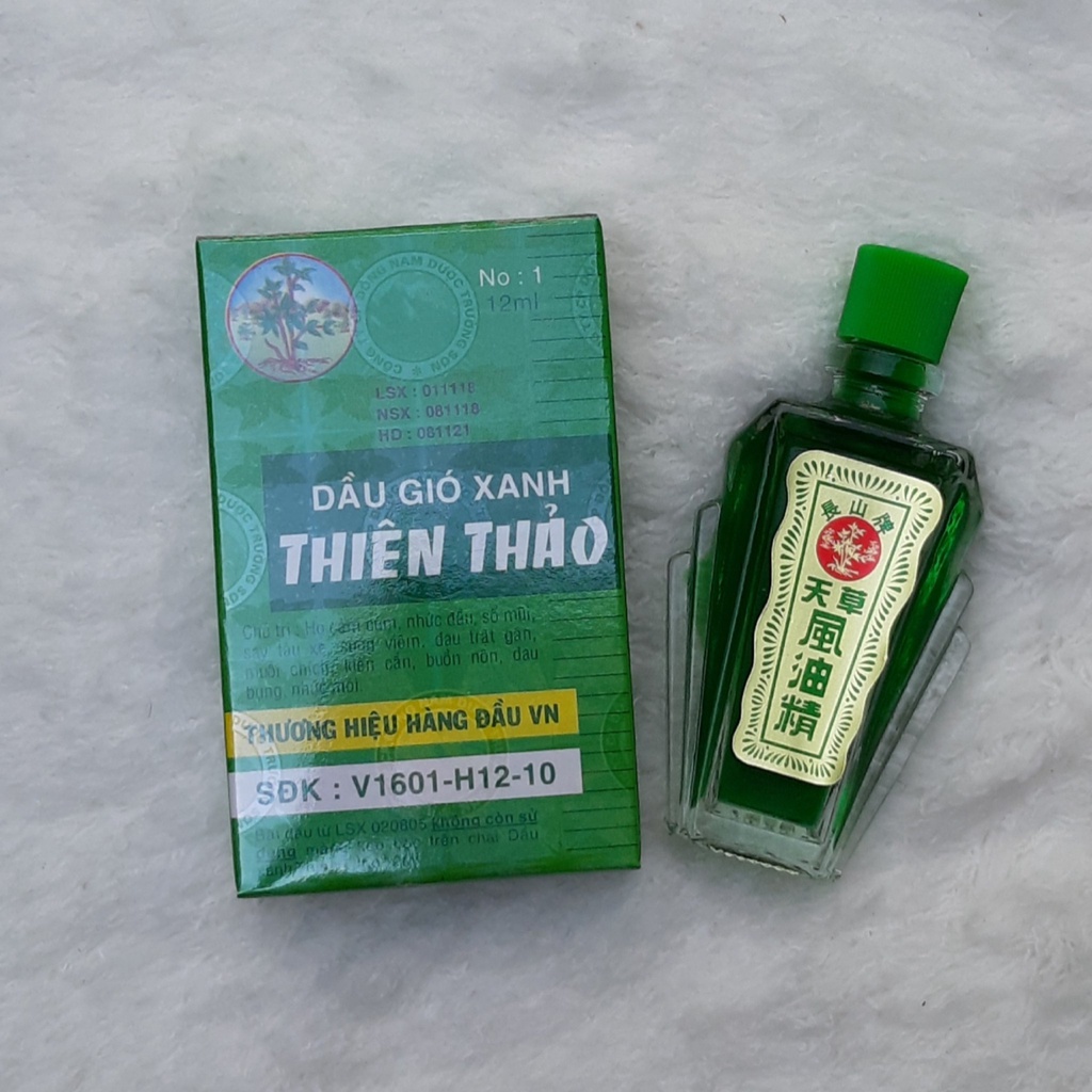 [6 chai] Dầu gió Thiên Thảo 12ml