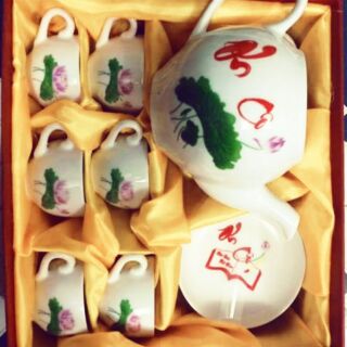 Bán buôn siêu rẻ, bộ ấm chén bát tràng 20/11