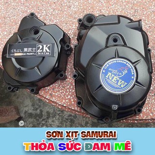 Sơn samurai màu đen nhám 109A