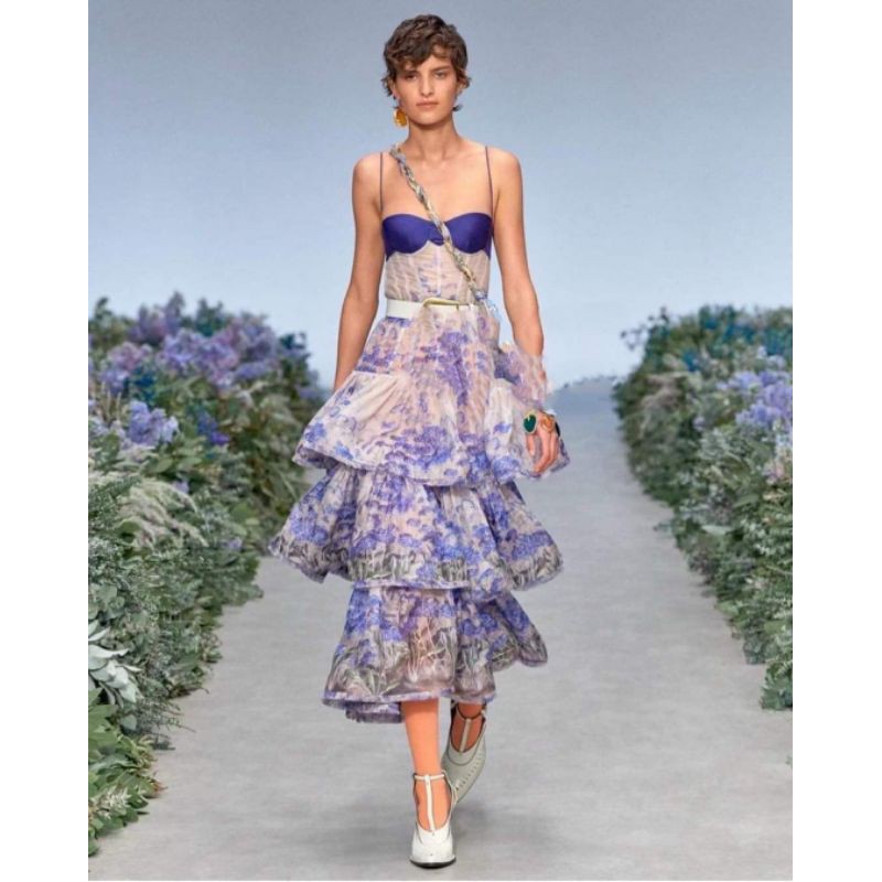 Vải tơ óng hoa chân