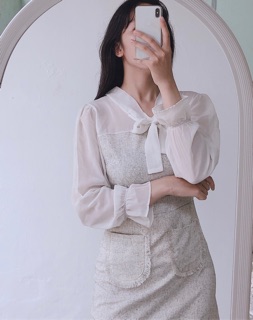 (Ảnh Thật)Đầm đi chơi bánh bèo