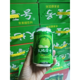 Nước Giấm Táo uống liền , Dạng Lon 330ml tiện lợi. Nước uống hỗ trợ giảm cân. tốt cho sức khoẻ.