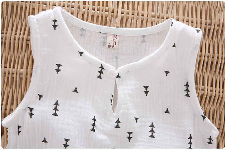 Set Đồ Mùa Hè 2 Món Gồm Áo Thun Không Tay + Quần Ngắn Màu Trơn Thời Trang Cho Bé Trai Và Gái