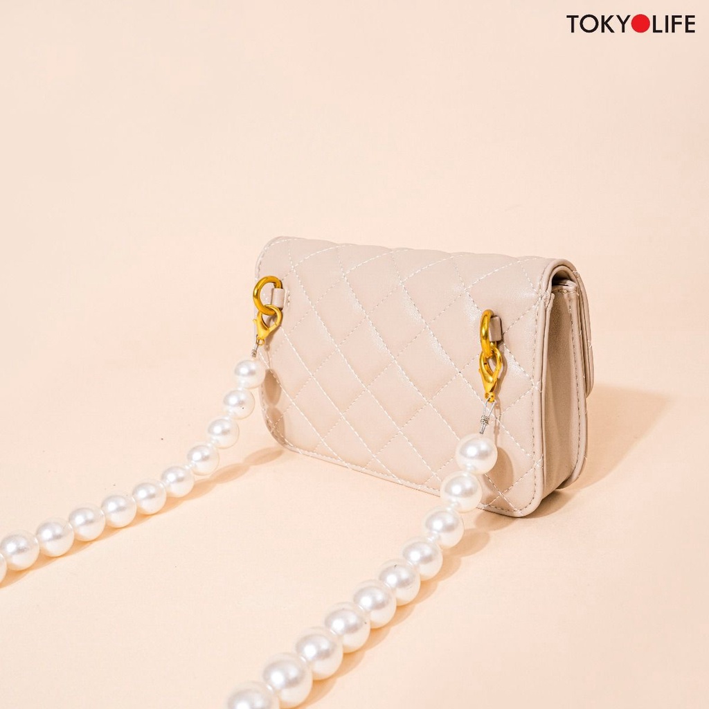 Túi xách nữ đẹp đeo chéo nữ thời trang công sở cao cấp da PU TOKYOLIFE E9BAG301I