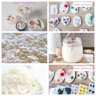 Sáp đậu nành nấu nến thơm - 1kg sáp thơm handmade