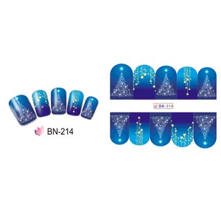Decal dán móng nước BN