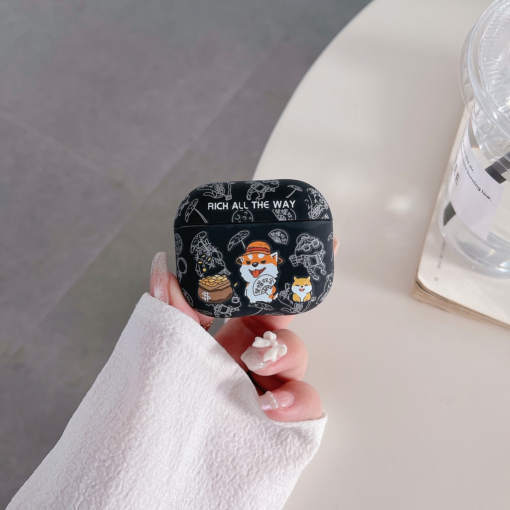Vỏ Bảo Vệ Hộp Sạc Tai Nghe AirPods3 Gen 2021 / 3 Thiết Kế Thời Trang Mới 2021