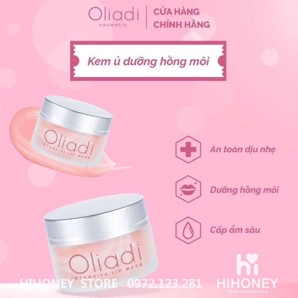 [New]  Kem ủ dưỡng hồng môi OLIADI