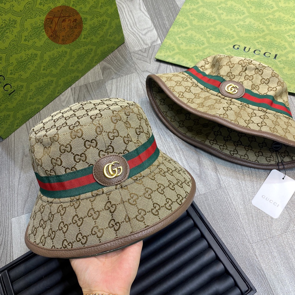 Mũ Bucket GUCCI Hot Hit, Thiết Kế Phong Cách Retro Cổ Điển, Thời Trang, Trẻ Trung, Mới Mẻ, Hàng Quảng Châu