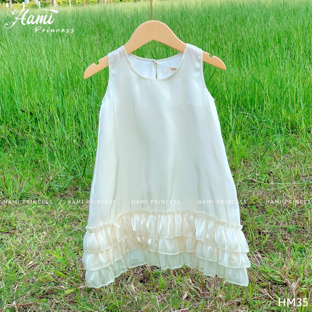 𝐕𝐚́𝐲 𝐓𝐨̛ - Váy Tơ 5 Màu Hm35