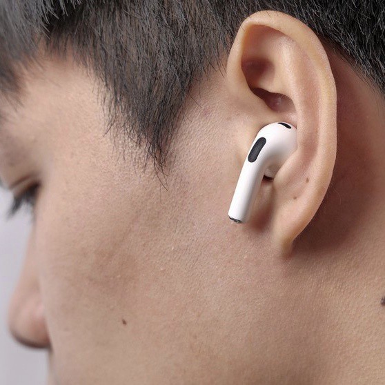 Tai nghe bluetooth ap3 sạc không dây chống ồn thiết kế mới gọn gằng pin khoẻ dùng cho adrod và iphone