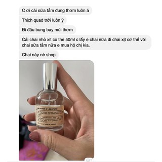 NƯỚC HOA CƠ THỂ - DELICIOUS NO.3 (eau de perfume)