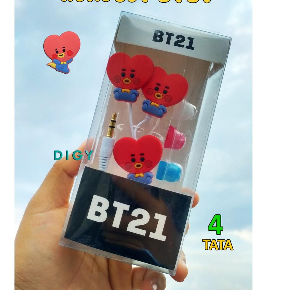 Tai Nghe Nhét Tai 5.5 Mall Bts Bt21 Hoạt Hình