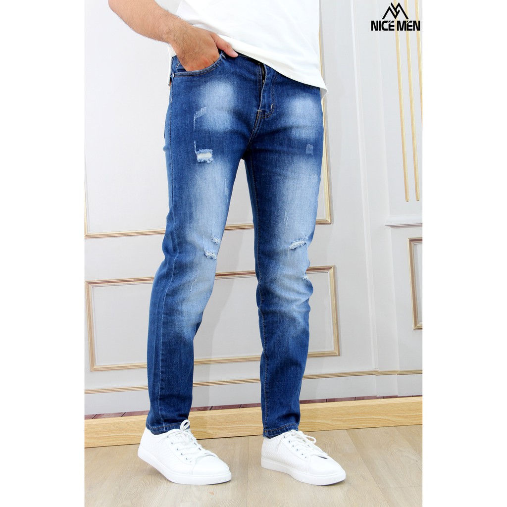 Quần Jeans Nam Rách NMJ2114 Nice Men ❤️️ FREESHIP ❤️️ ✔️ CAM KẾT ẢNH SHOP TỰ CHỤP✔️ HỖ TRỢ MIỄN PHÍ ĐỔI - TRẢ SẢN PHẨM.