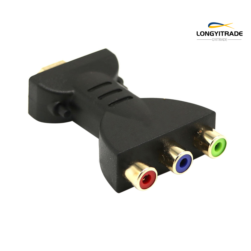 Đầu Chuyển Đổi Hdmi Sang 3 Rc Av Rgb Rca Video Audio Tv Dvd