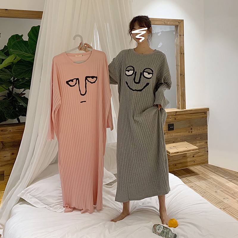 Váy Ngủ - Đồ Ngủ Cao Cấp Họa Tiết Hoạt Hình Dễ Thương Guu VN02