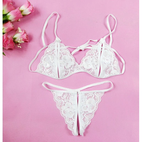 Bộ đồ lót ren nữ với 4 màu không gọng đệm mút sexy | BigBuy360 - bigbuy360.vn