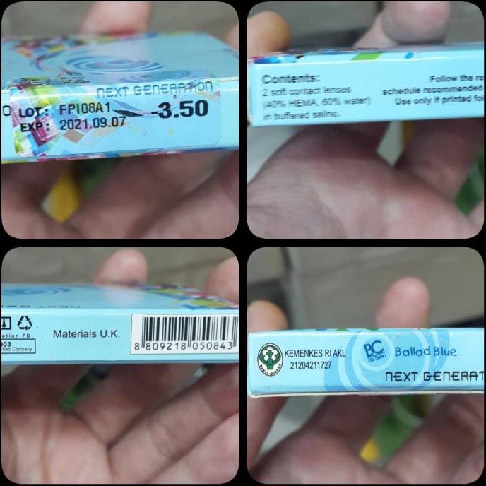 Kính Áp Tròng Thế Hệ Tiếp Xúc Omega Bc Be Seen | BigBuy360 - bigbuy360.vn