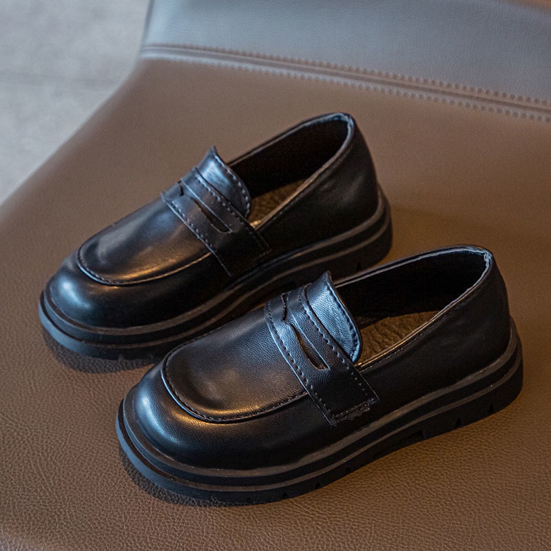 Giày Da Công Chúa Phong Cách Anh Quốc Thời Trang Mùa Xuân Cho Bé Trai Gái 2022 Scho