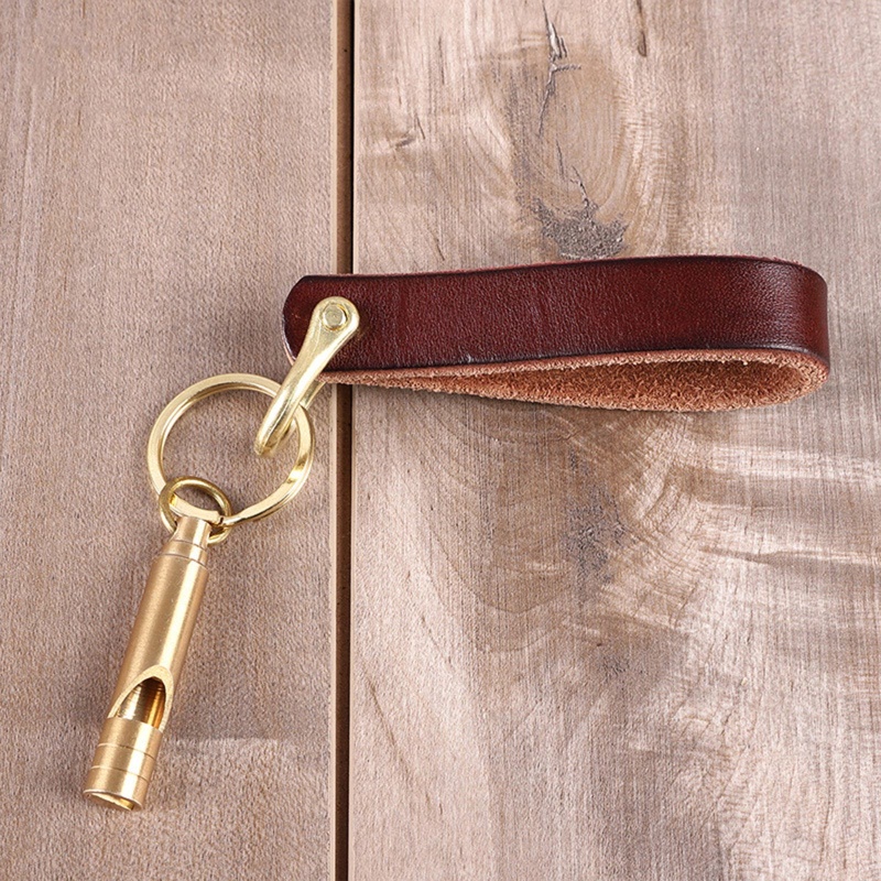 Còi Thổi Đi Học Đa Năng Bằng Kim Loại Gắn Móc Khóa Tiện Lợi