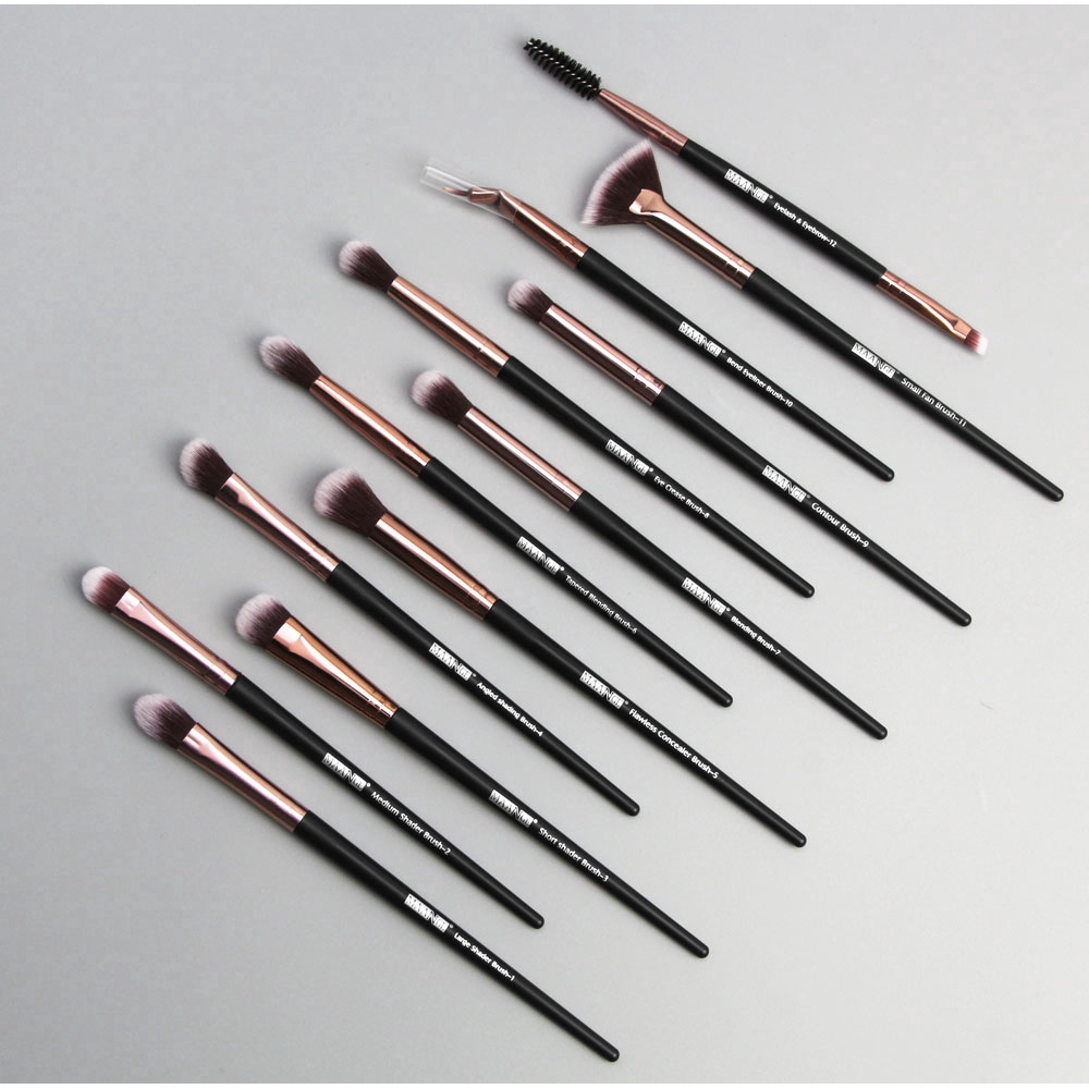 Bộ 12 cọ trang điểm mắt chuyên dụng