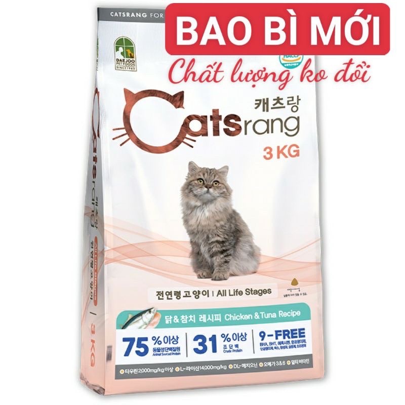[MẪU MỚI]Hạt Catsrang 5Kg Thơm Ngon cho Mèo yêu( CHẤT LƯỢNG TĂNG VƯỢT TRỘI )