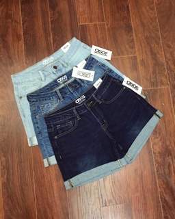 Short jean gập gấu