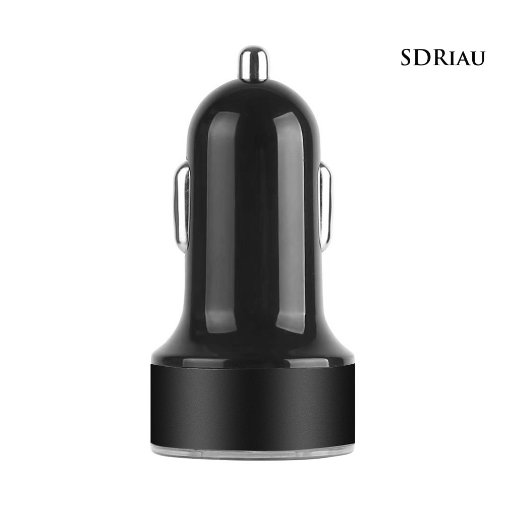 Tẩu sạc nhanh 3.1A có đèn led hiển thị tiện dụng cho xe hơi