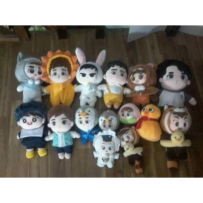 Doll của các thành viên nhóm EXO 20cm.