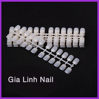 Móng mẫu vuông , móng xương cá, móng mẫu nail tập sơn túi 5 vỉ 120 móng/10 vỉ