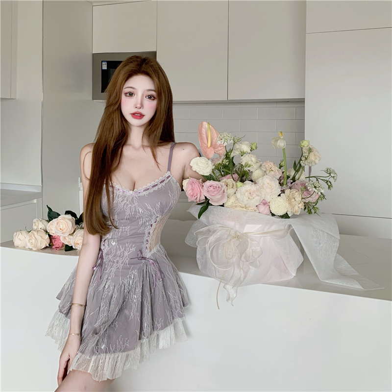 Đầm Ren Thời Trang Hè 2021 Quyến Rũ Cho Nữ