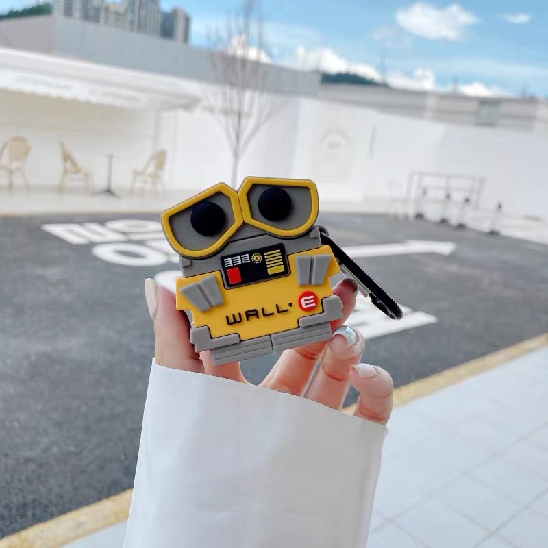 {Robot WAll-E} Vỏ bảo vệ tai nghe Airpod 1/2/Airpod Pro