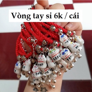 Vòng tay mèo thần tài may mắn sỉ : 6k / cái