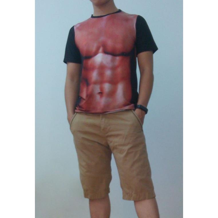 Áo thun body 6 múi - in 3D ✔️