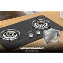 Bếp Gas Âm Kính Sunhouse SHB5525-SG, Bảo hành chính hãng