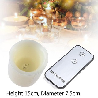 Đèn nến điện tử có remote điều khiển từ xa cho trang trí lãng mạn