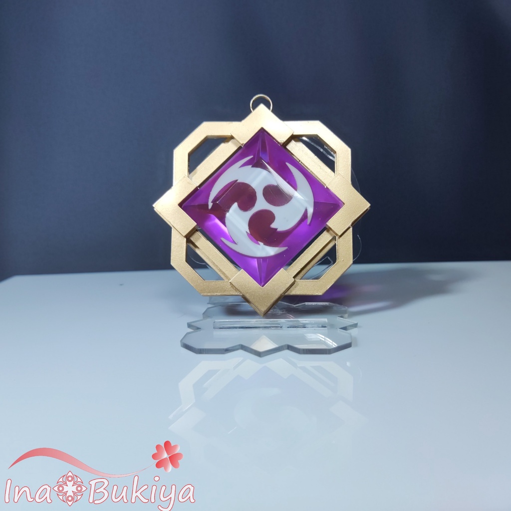 Móc khóa Vision Genshin Impact ~ Ver Liyue