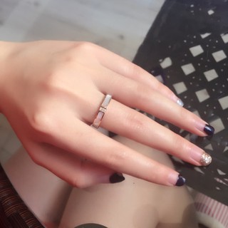 Nhẫn đeo tay mạ vàng thật 18k đính kim cương giả tự nhiên dễ thương