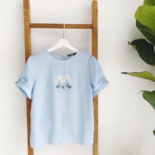 MINX - Áo Thêu Máy Lắc Tay (Thêu Hoa)