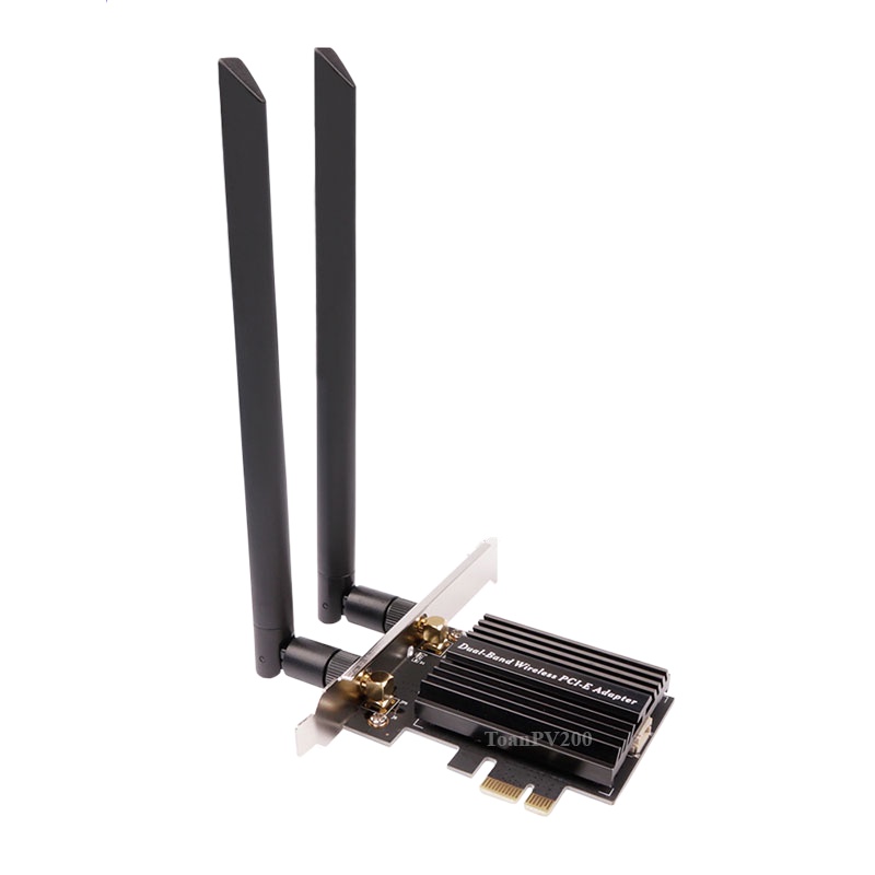 đảm bảo™♞✾Card wifi không dây intel - Card wifi máy tính PC - AX200 - 9260AC - 7260AC - kèm bluetooth tốc độ cao