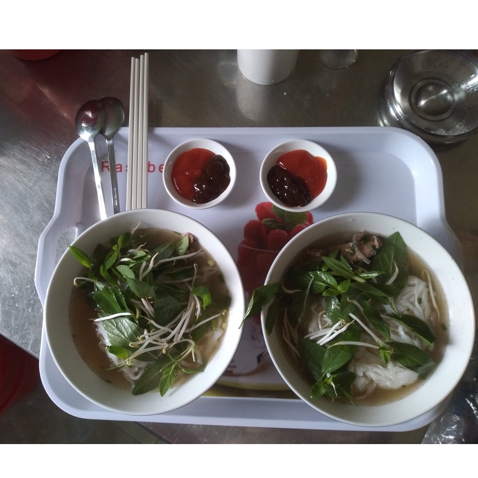 Khay,mâm cơm chữ nhật nhựa Melamine có quai cầm Size 44cm