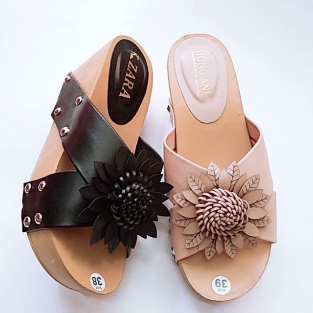 Guốc đế xuồng cao 7cm ( fom nhỏ nên tăng 2 size nữa nhé )