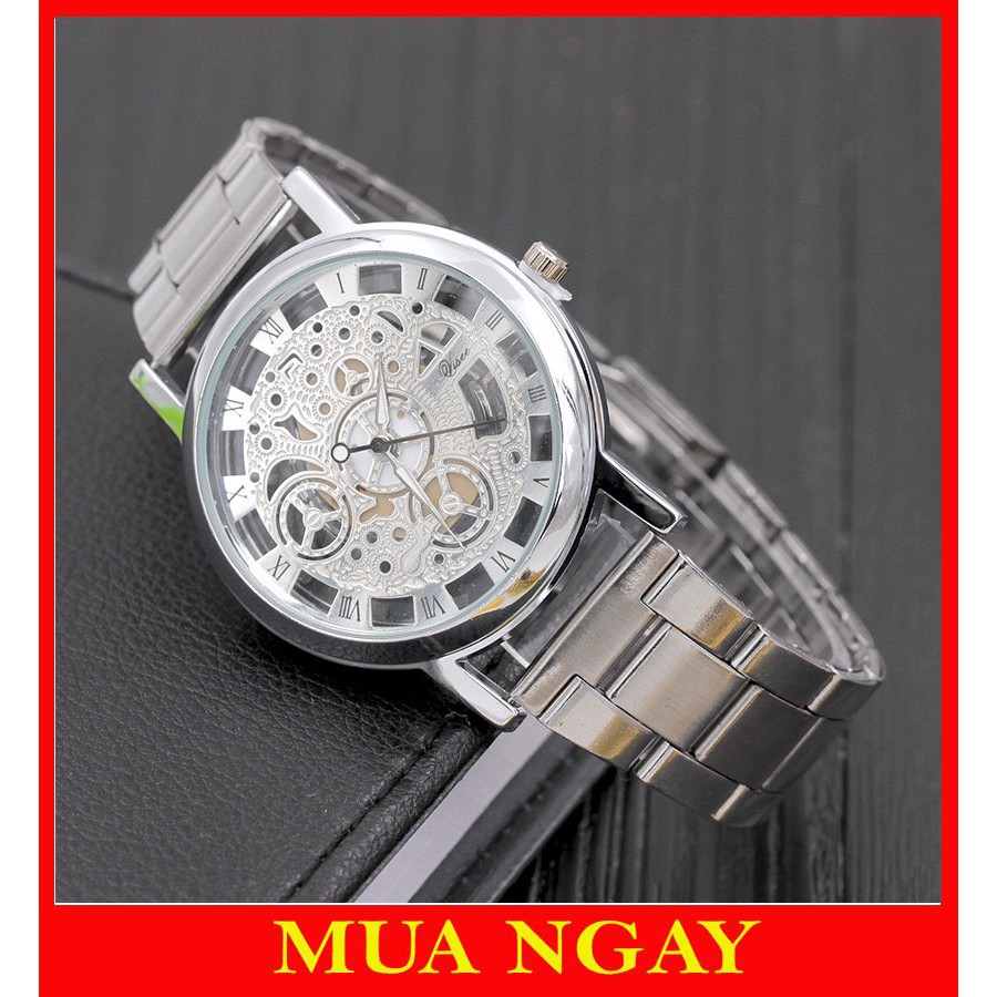 Đồng hồ nam cao cấp Modiya dây kim loại DH102