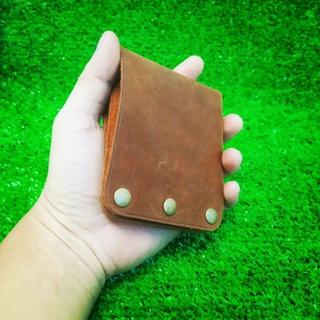 Ví Nam Da Bò Thật Handmade, Đóng Nút Đồng