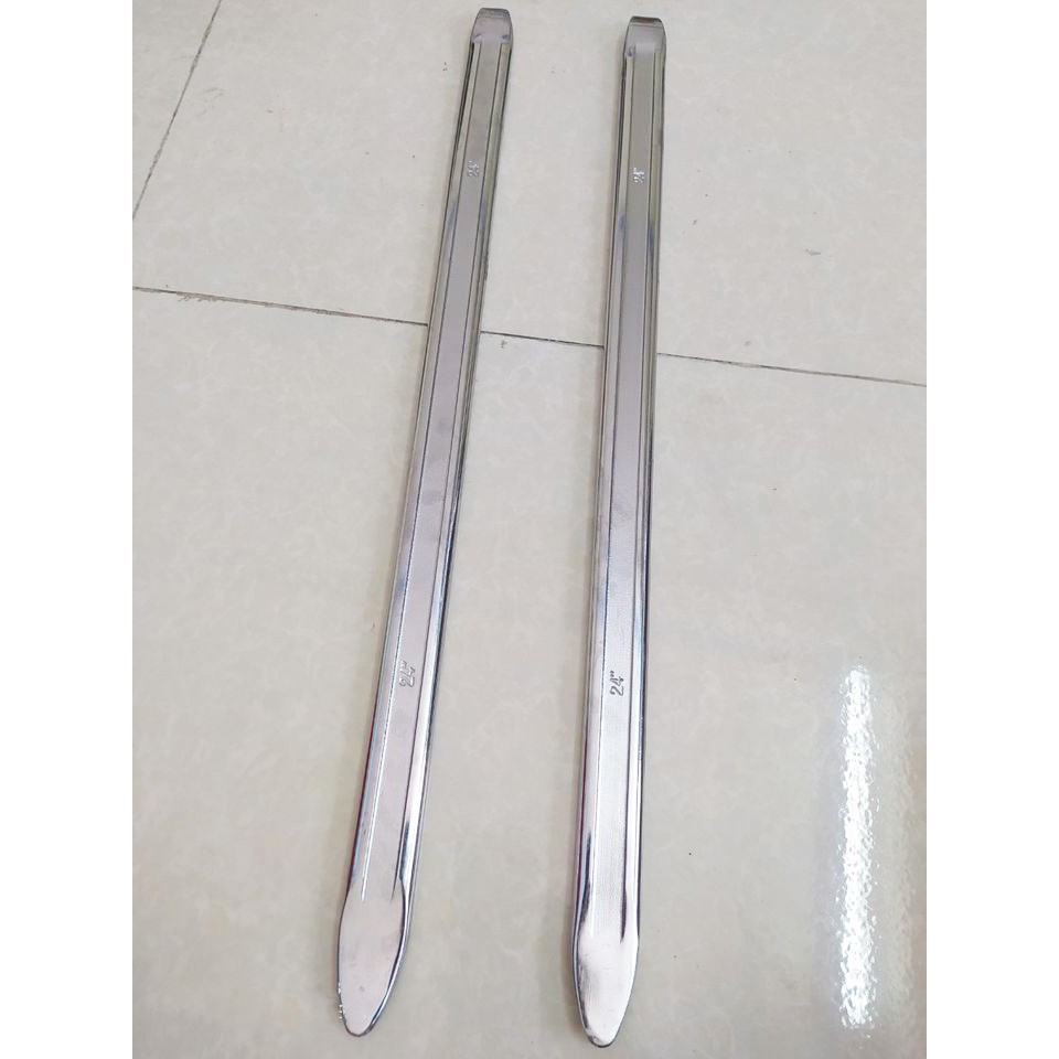 Cây nạy lốp móc lốp ô tô-xe máy, Lơ via móc lốp xe , cạy vỏ thép dày siêu bền cỡ 20'' , 24'' , 28'', 32''